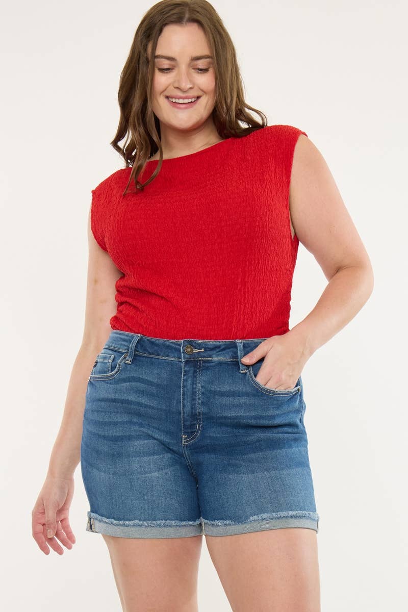Plus Kancan Medium Shorts