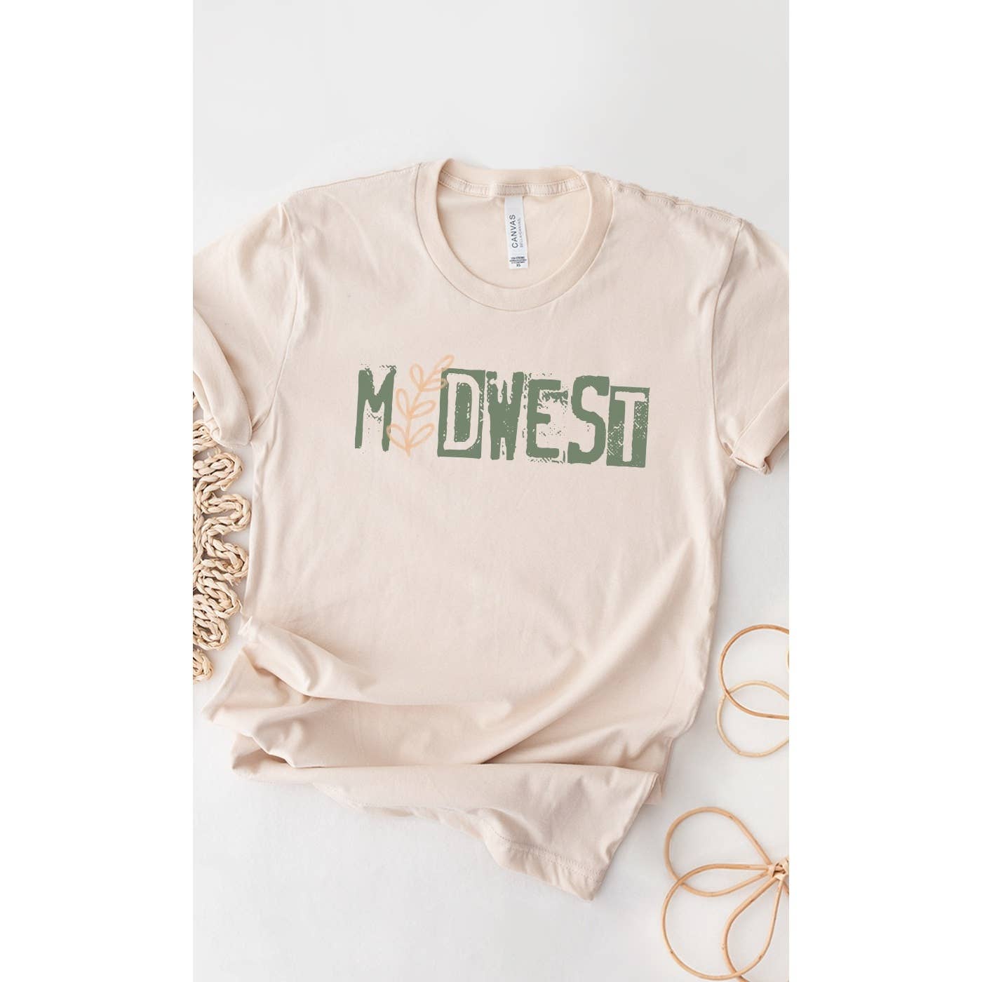 Midwest Floral Country Western Graphic Tee