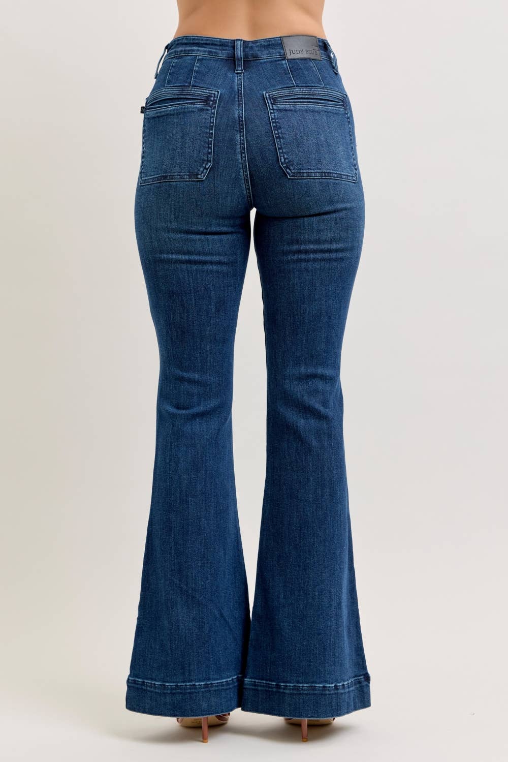 Judy Blue High Waisted Flare w/ Vintage Pkt