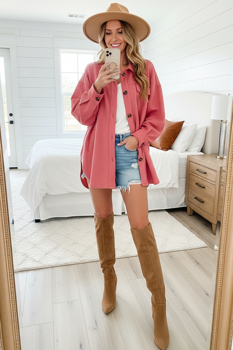 Outdoor Chic Women's Waffle Scuba