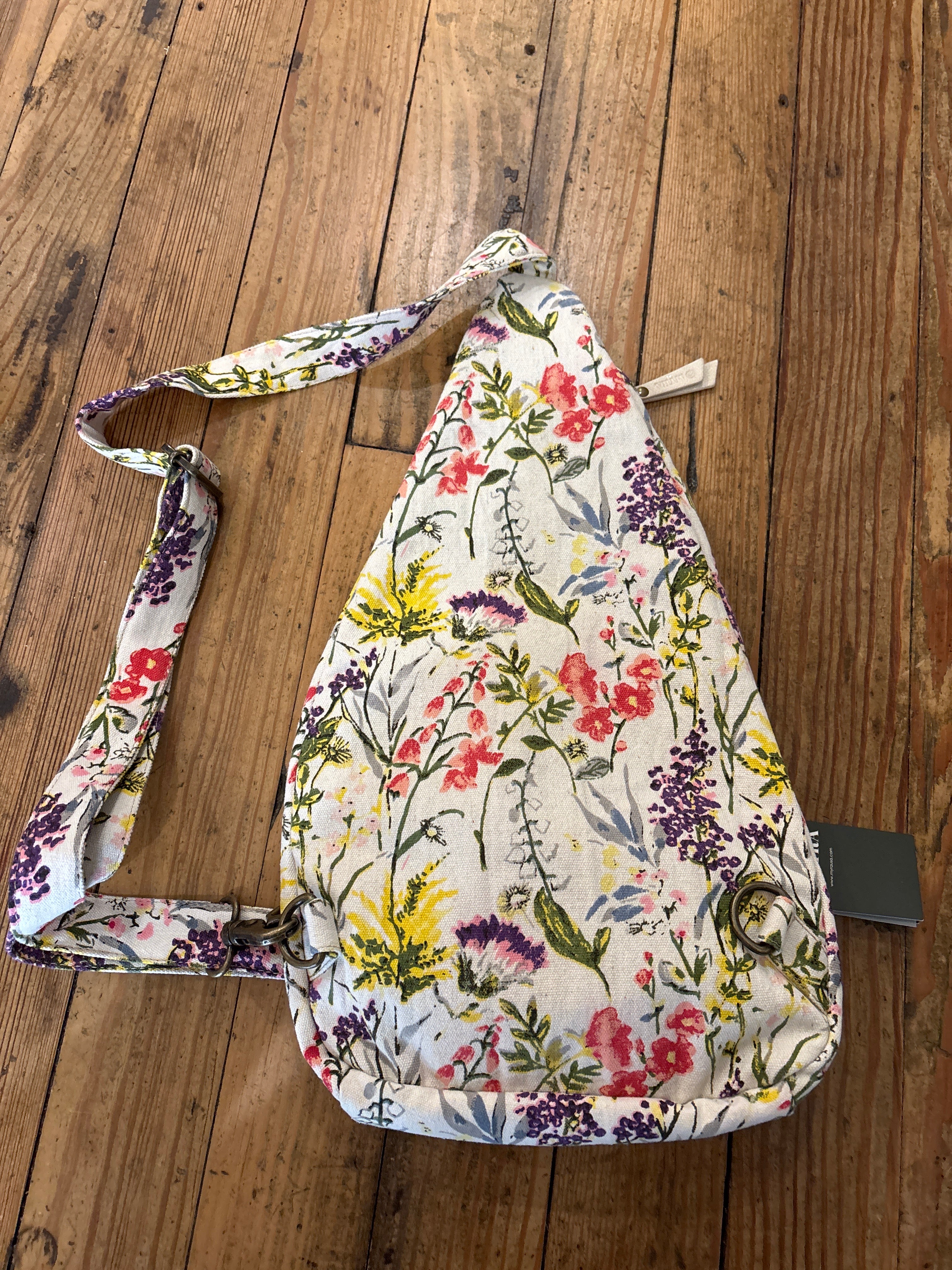 Myra Summer Whisper Fanny Pack Bag in Verde Bloom