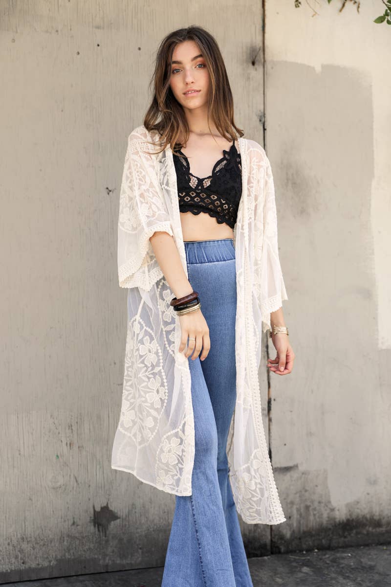 Longline Kimono