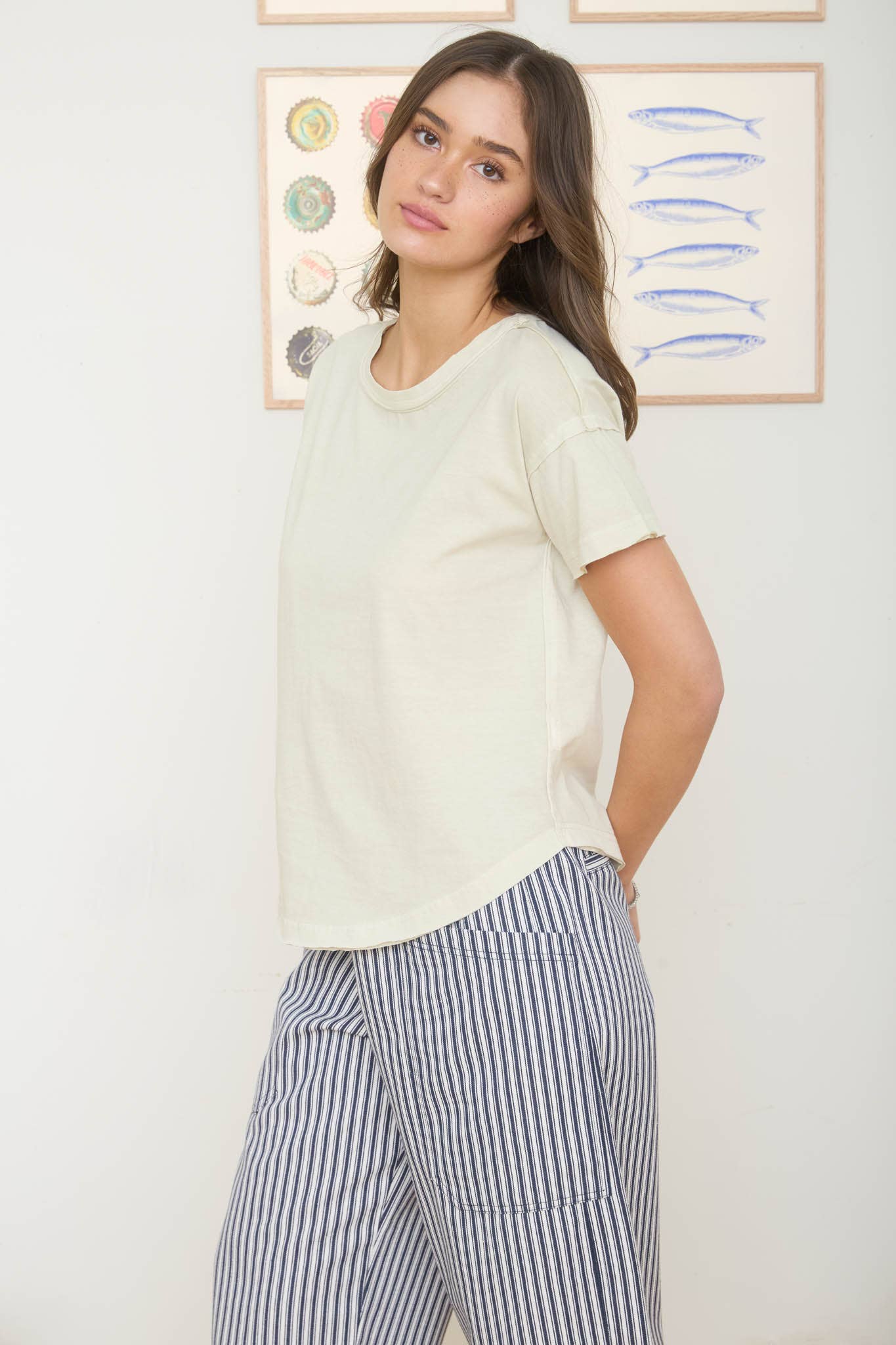 Exposed Seam Knit Top