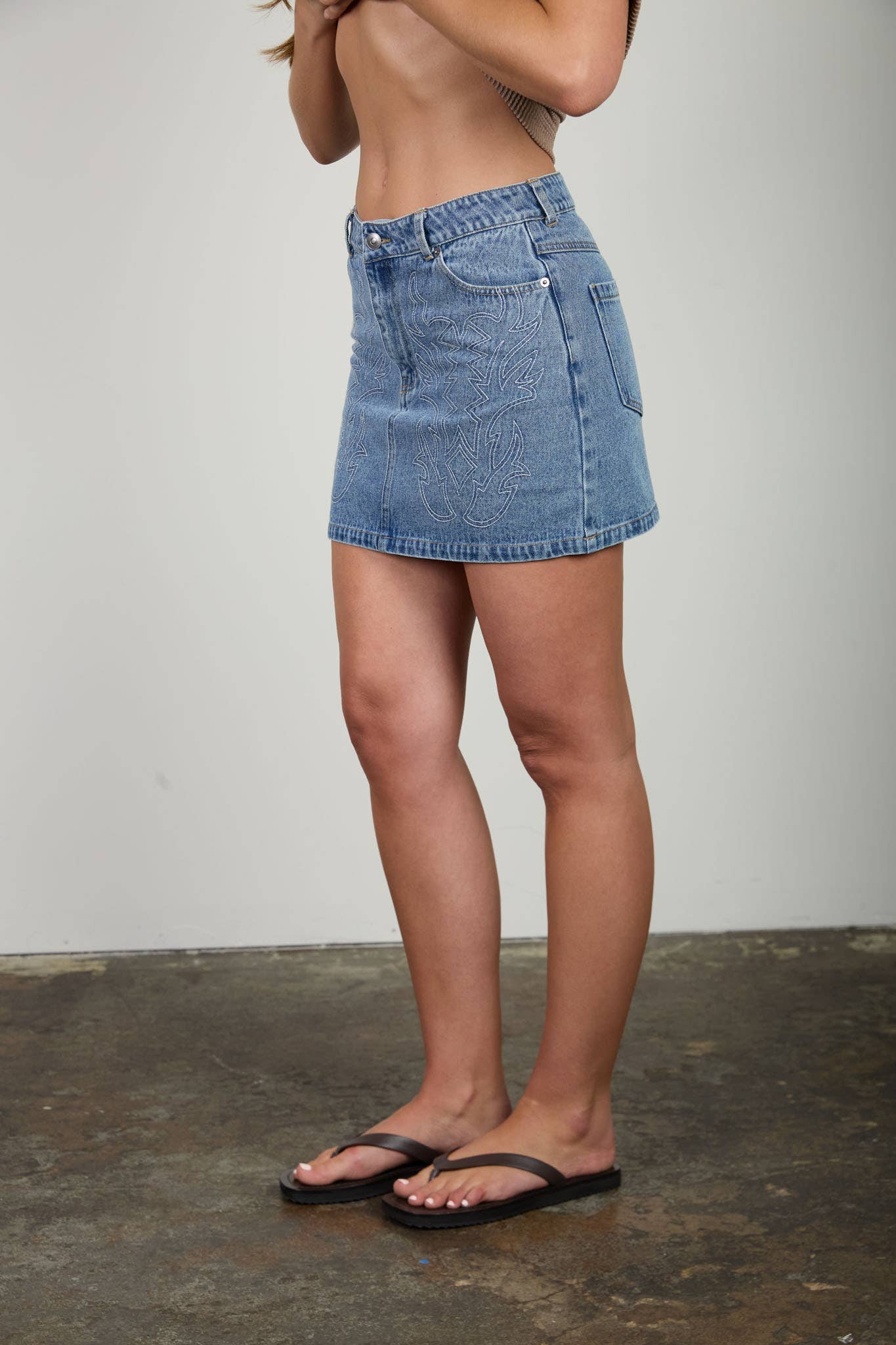 Denim Skirt