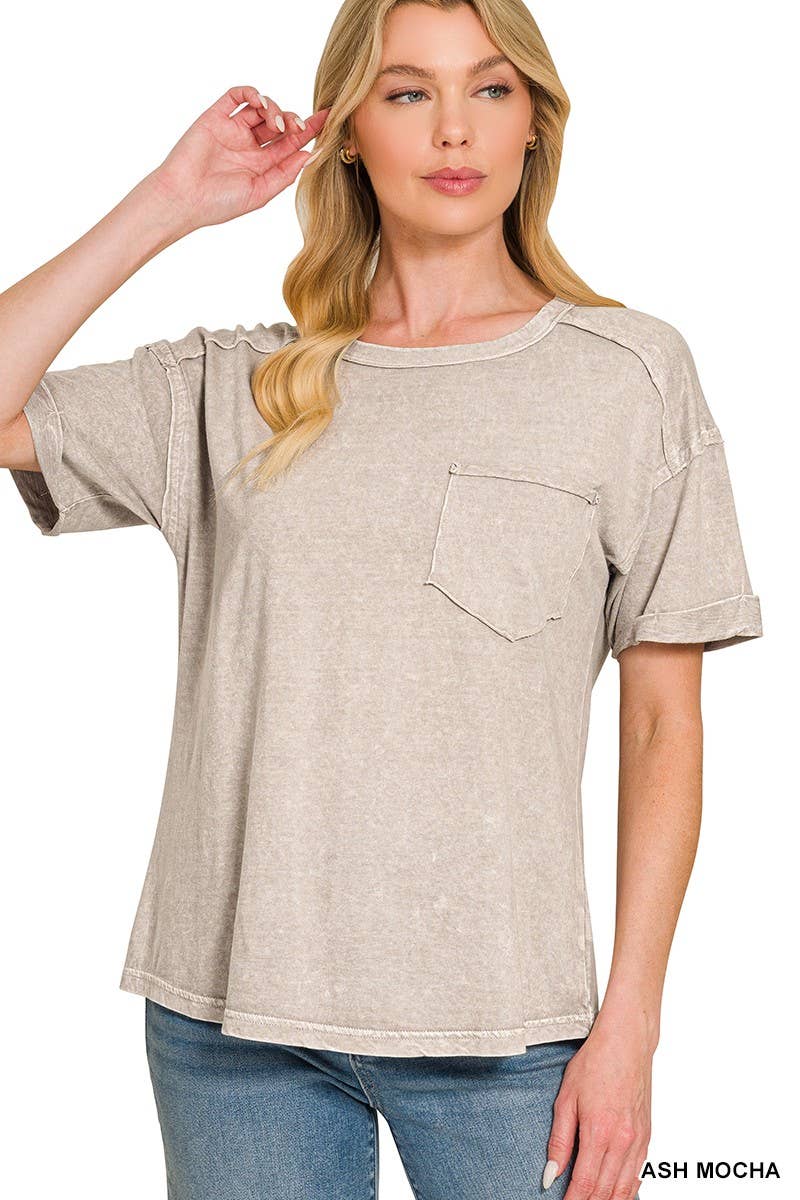 Halo Washed Fit Tee