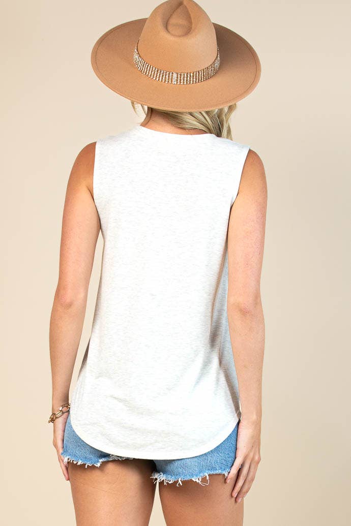 Bandana Graphic Top