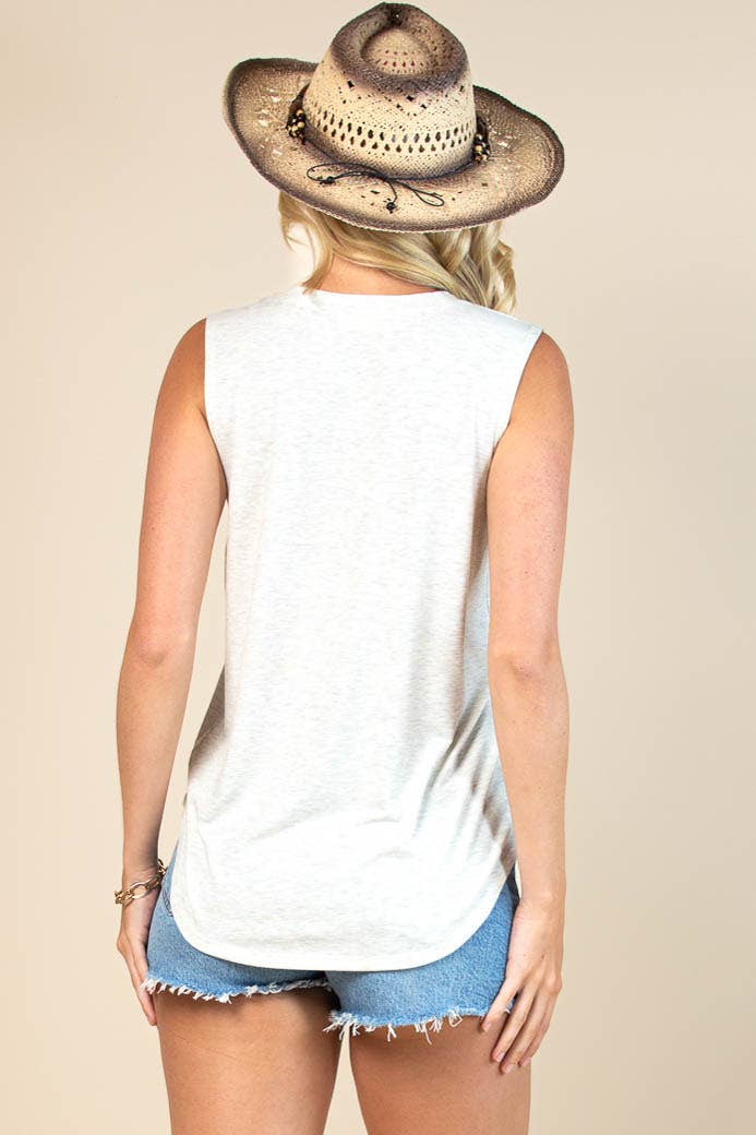 Aztec Graphic Top