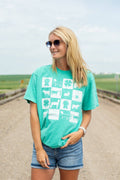 Fair Week Checkers Graphic Tee