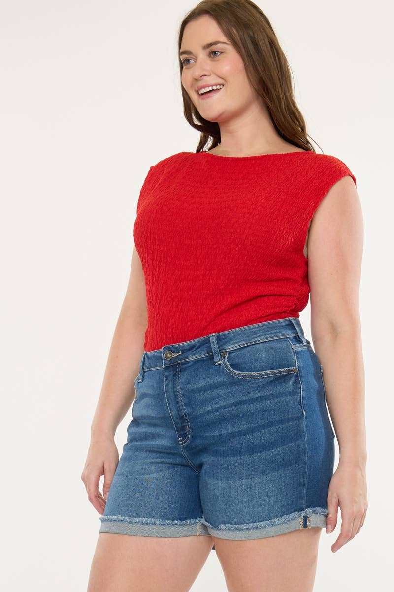 Plus Kancan Medium Shorts