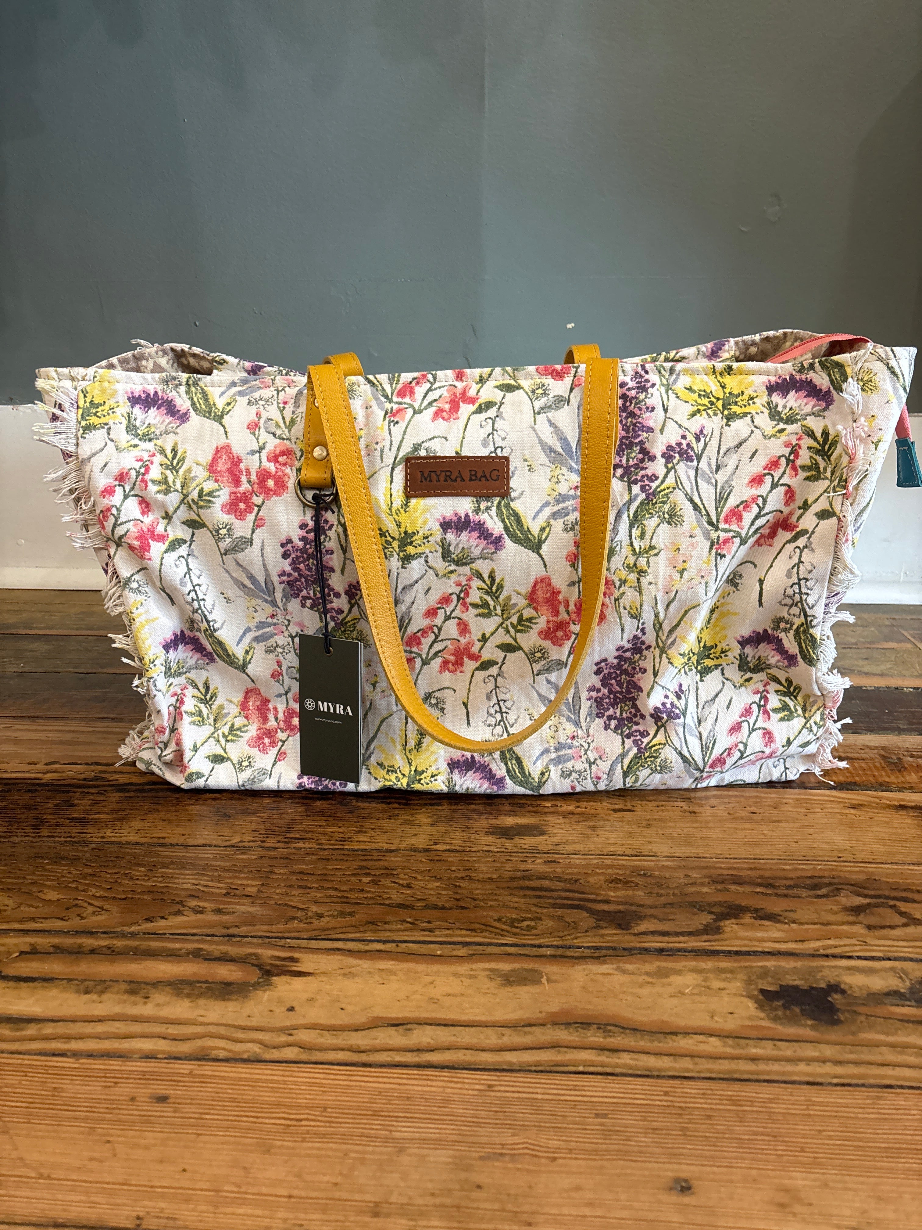 Myra Meadow Peace Weekender Bag