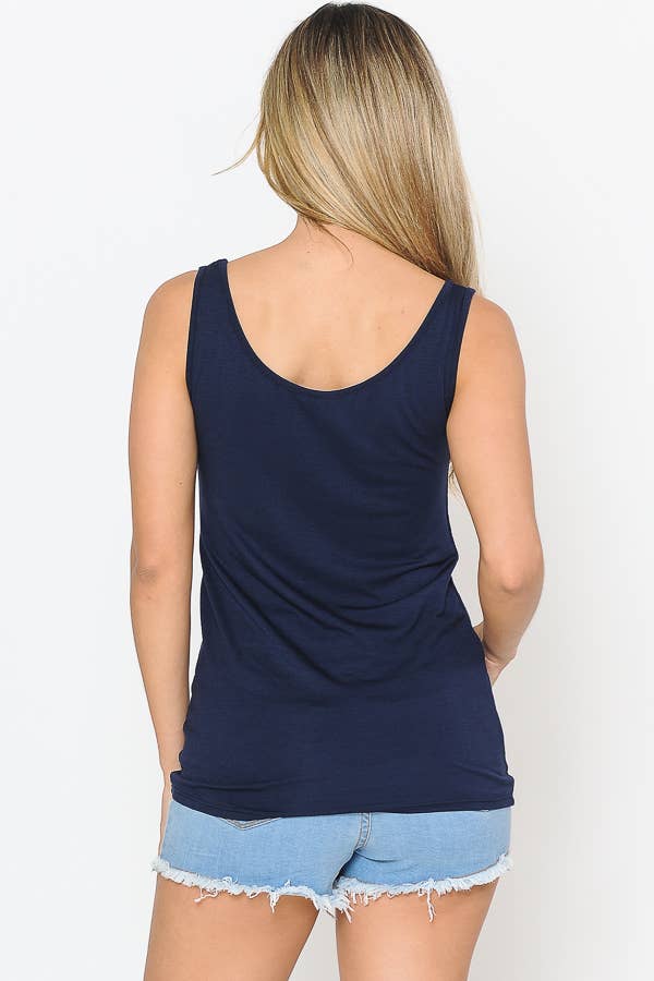 Basic Round Neck Tank Top