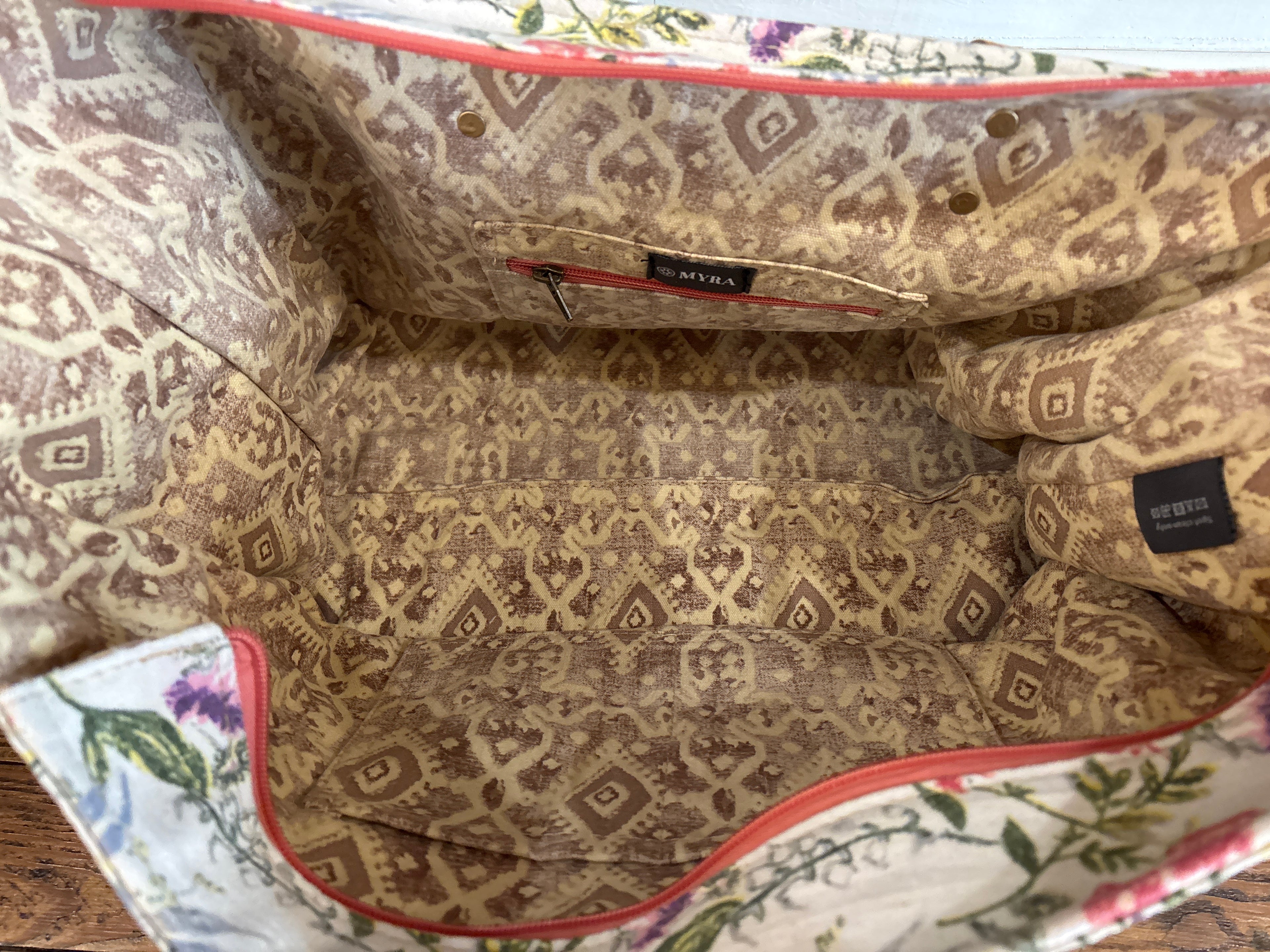 Myra Meadow Peace Weekender Bag