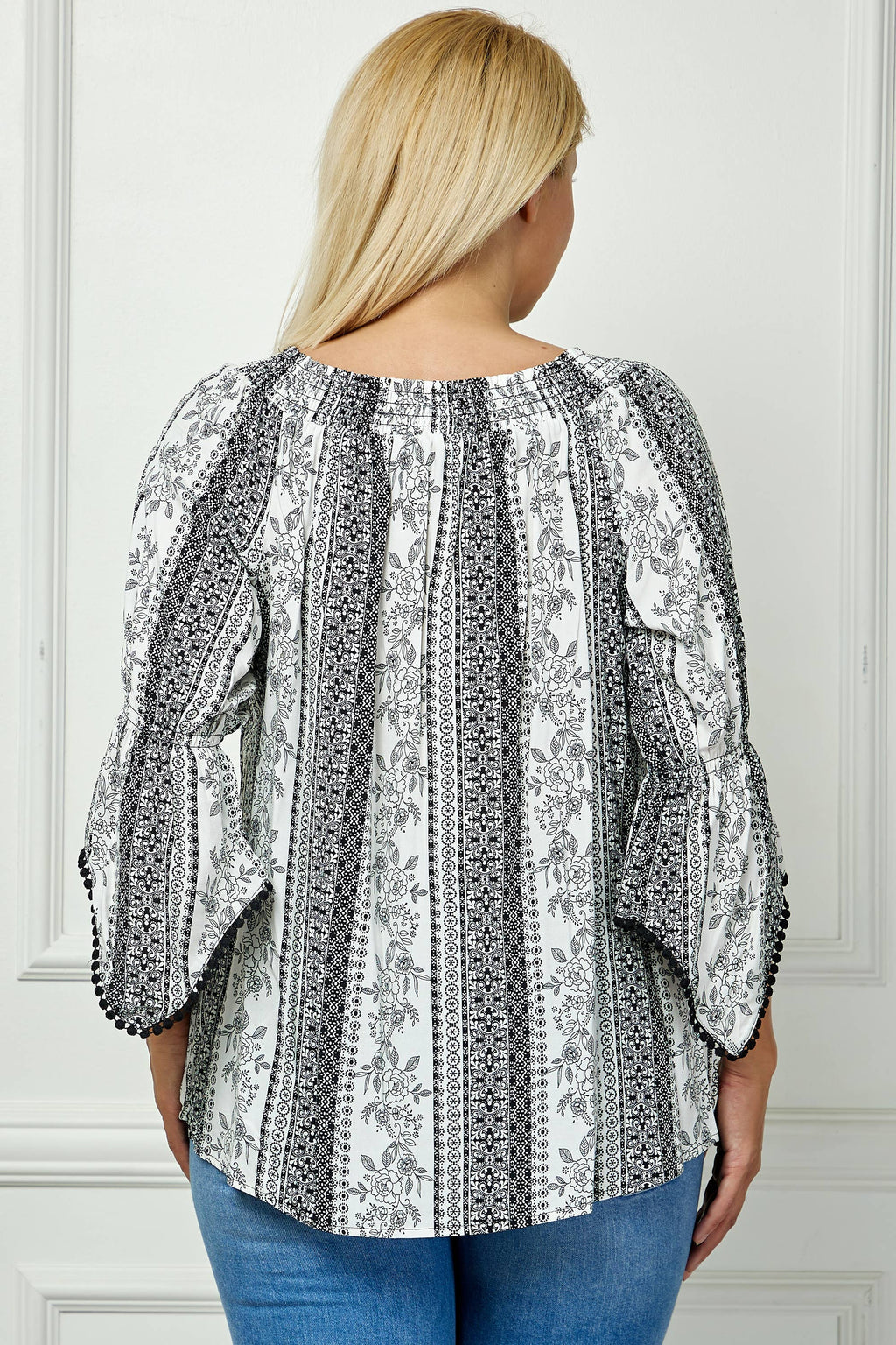 Plus Ruffle Top
