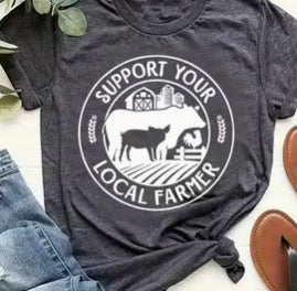 Support Your Local Farmers T-Shirt