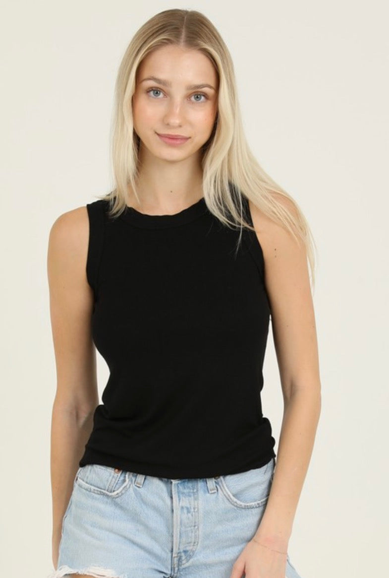 Rib Knit Tank Top