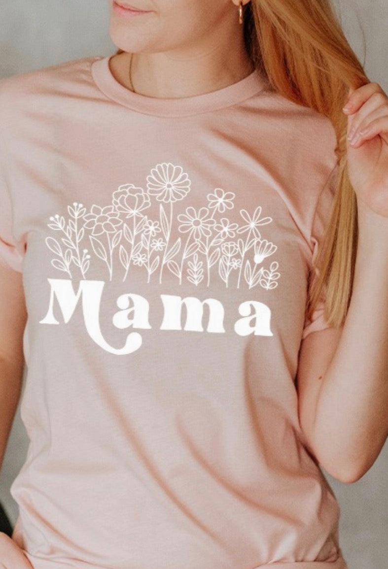 Floral Mama Graphic Tee