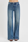 Risen High Rise Wide Adjustable Waist Band