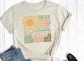 Forever Chasing Sunsets graphic tee