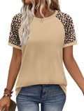 Leopard Sleeve Top