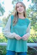 Crochet Block Top