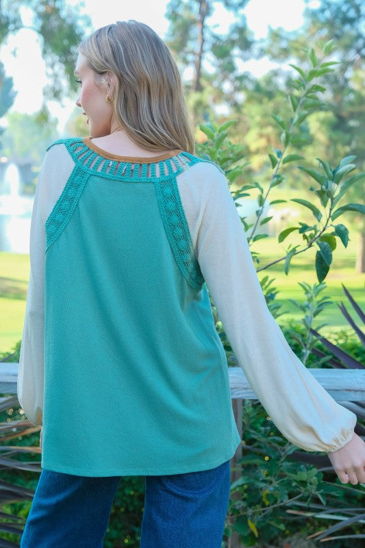 Crochet Block Top