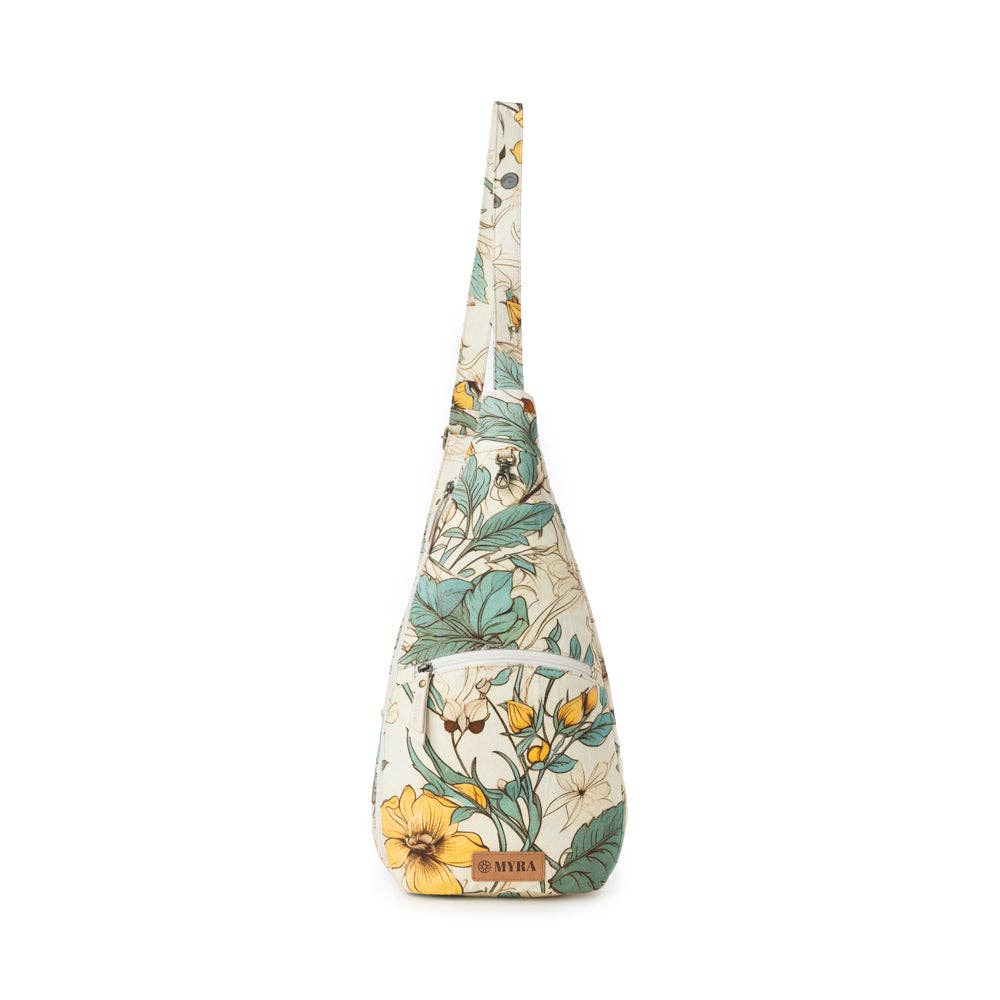 Myra Summer Whisper Fanny Pack Bag in Green Glimmer