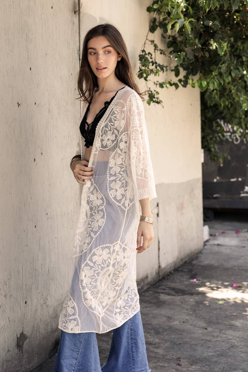 Longline Kimono