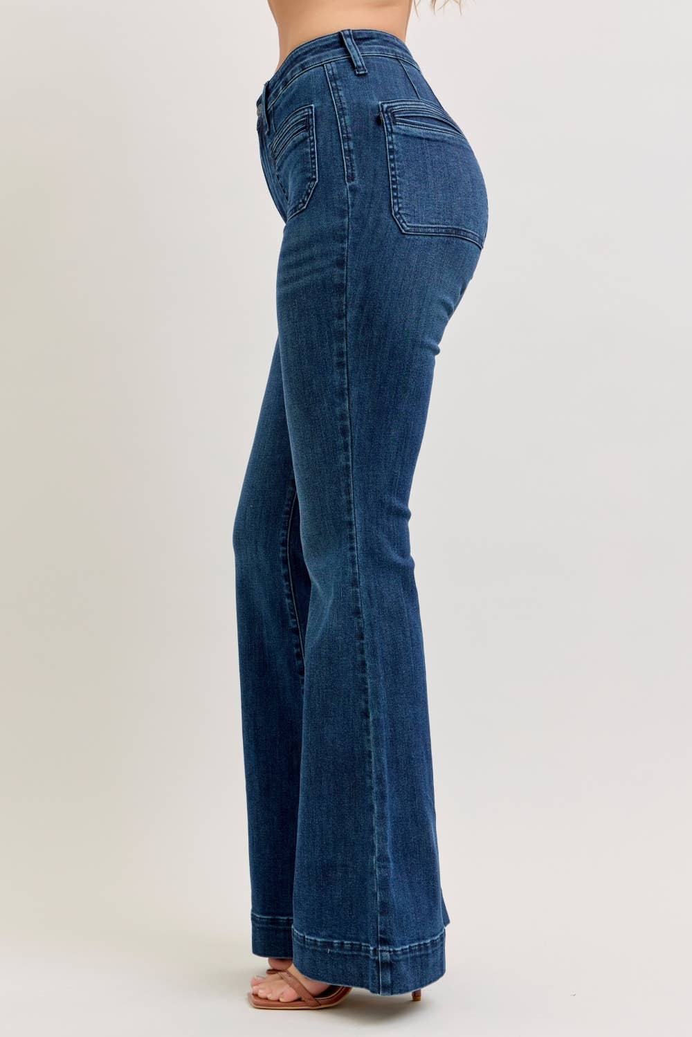 Judy Blue High Waisted Flare w/ Vintage Pkt