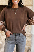 Textured Pullover Tunic Top
