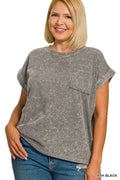 Plus Halo Snow Washed Tee