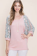 Floral Paisley Top