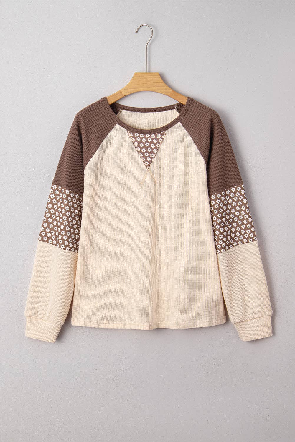 Colorblock Raglan Top