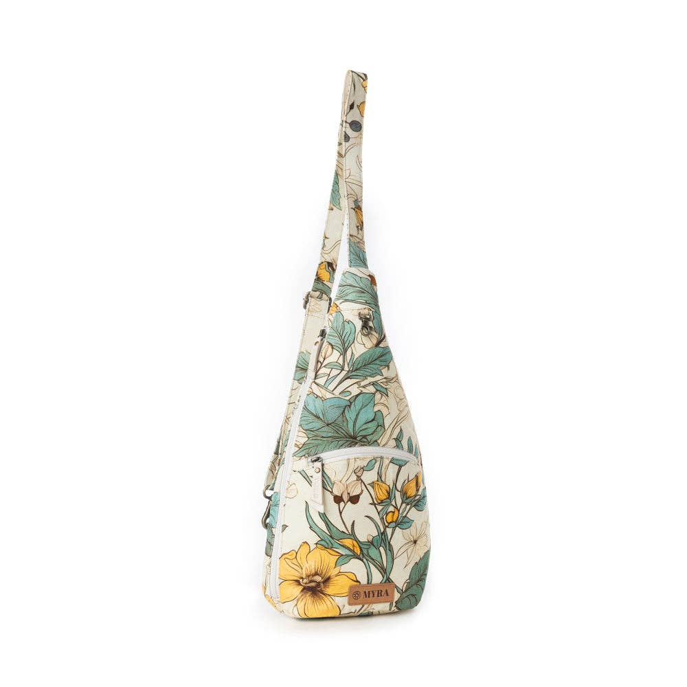 Myra Summer Whisper Fanny Pack Bag in Green Glimmer