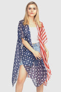 American Flag Summer Summer Kimono