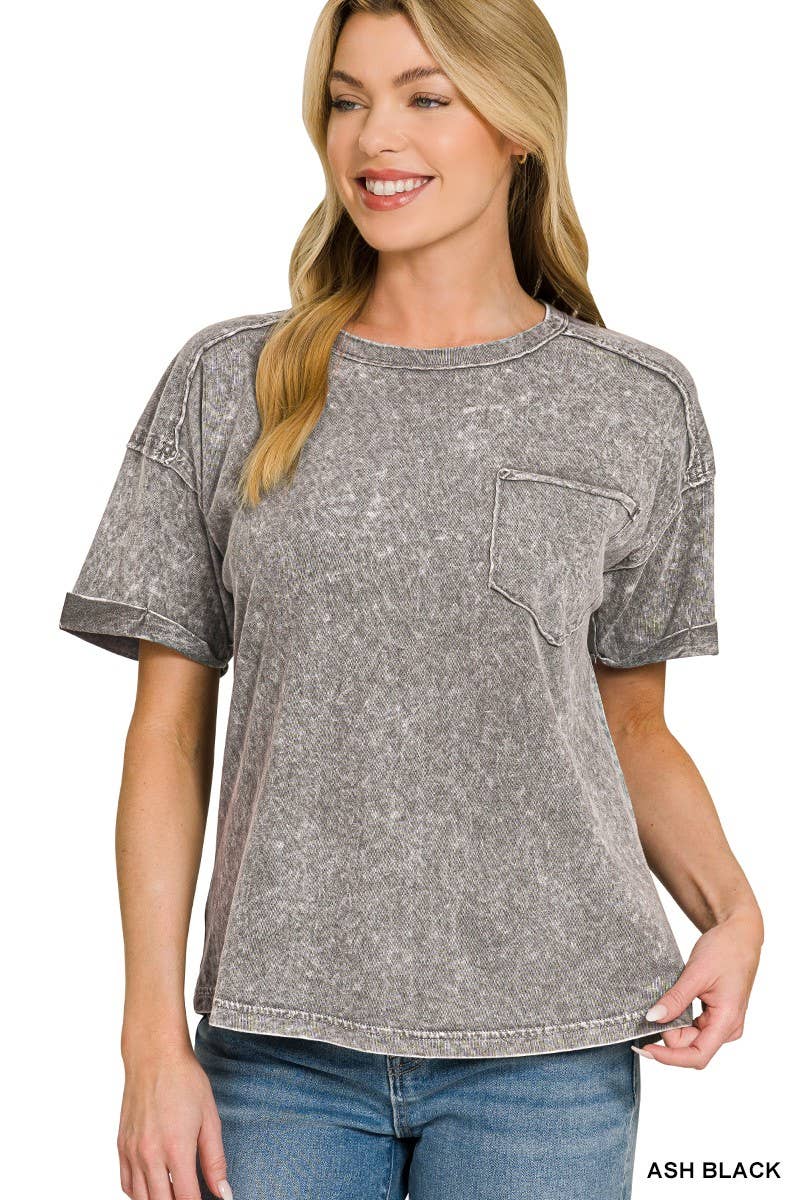 Halo Washed Fit Tee